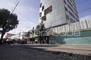 AFECTACIONES LLUVIA . DAÑO EDIFICIO