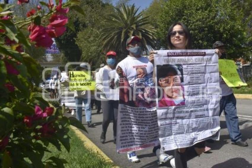 MANIFESTACIÓN VOZ DE LOS DESAPARECIDOS