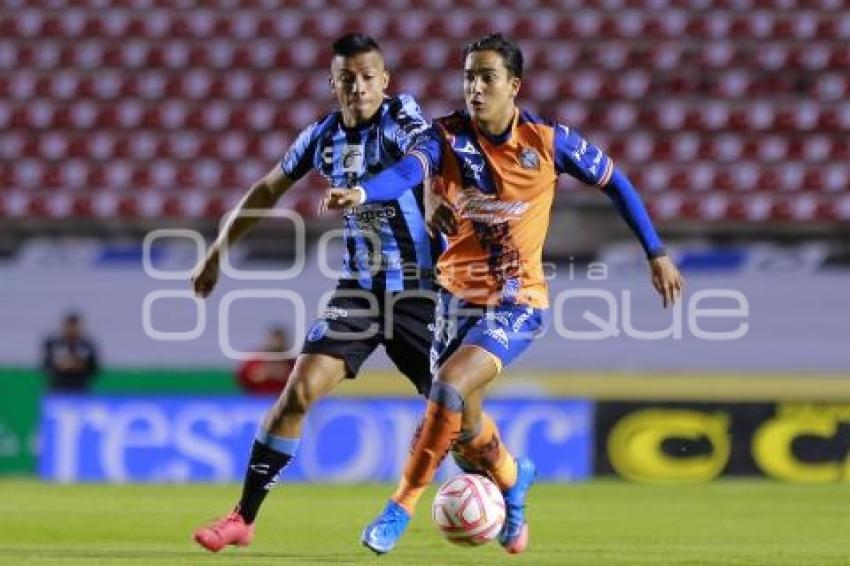 FÚTBOL . QUERÉTARO VS PUEBLA 