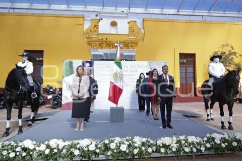 SAN ANDRÉS CHOLULA .  GUARDIA DE HONOR