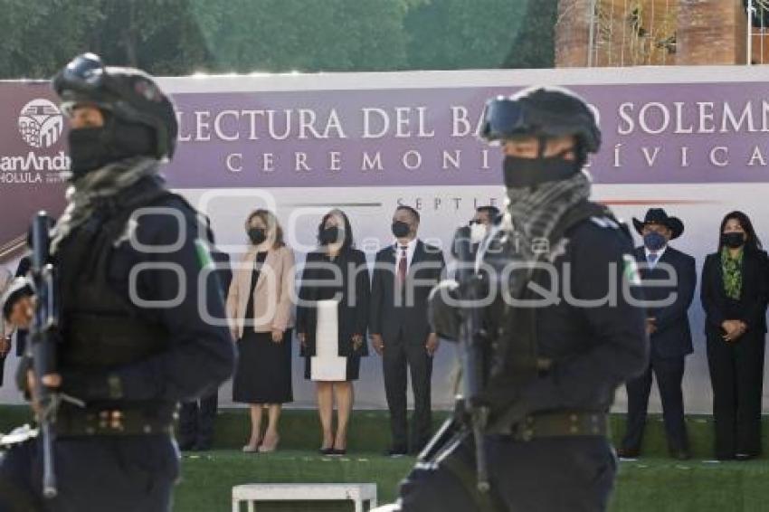 SAN ANDRÉS CHOLULA . BANDO SOLEMNE