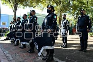 TLAXCALA . IZAMIENTO DE BANDERA