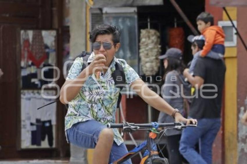 SAN PEDRO CHOLULA . CALOR