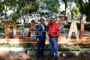 TLAXCALA . LETRAS MONUMENTALES