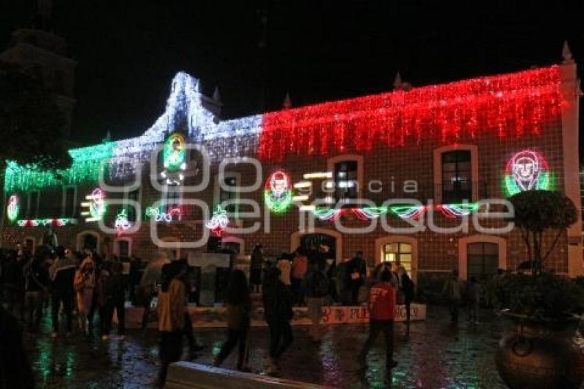 ATLIXCO . ILUMINACIÓN PATRIA