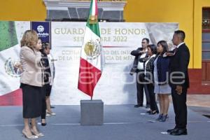 SAN ANDRÉS CHOLULA .  GUARDIA DE HONOR