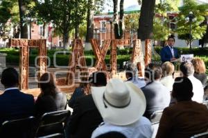 TLAXCALA . LETRAS MONUMENTALES