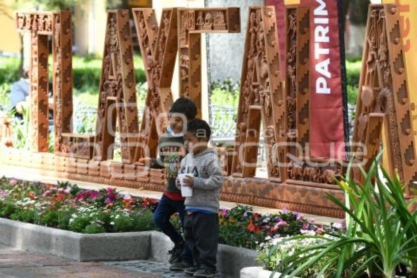 TLAXCALA . LETRAS MONUMENTALES