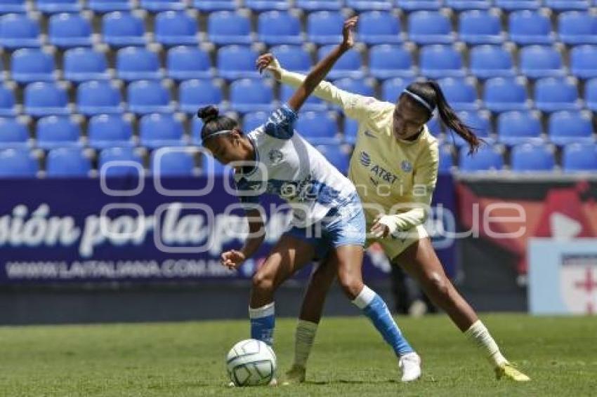 FÚTBOL FEMENIL . PUEBLA VS AMÉRICA