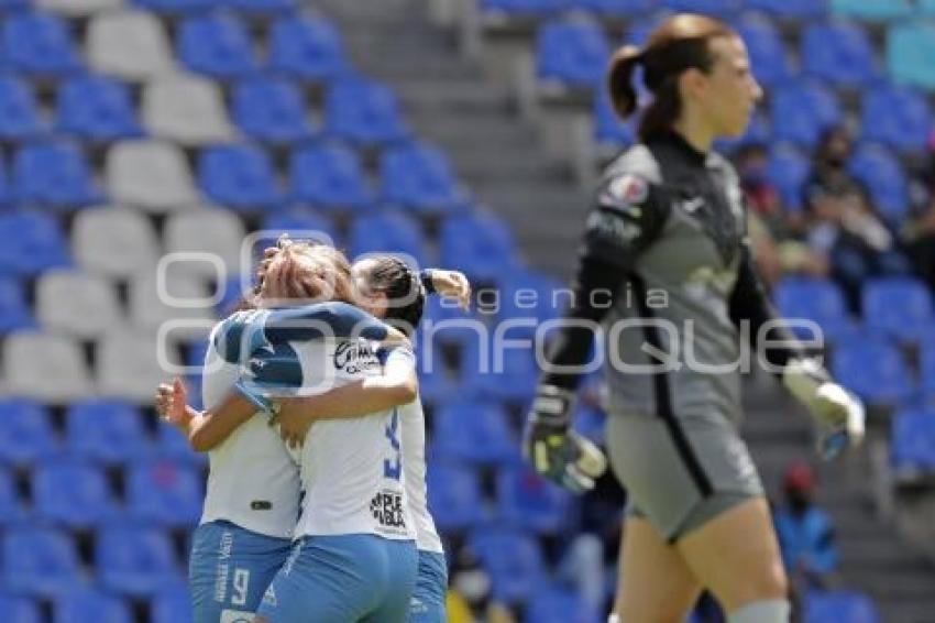 FÚTBOL FEMENIL . PUEBLA VS AMÉRICA