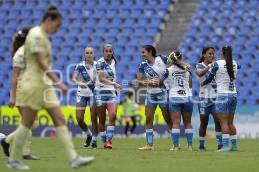 FÚTBOL FEMENIL . PUEBLA VS AMÉRICA