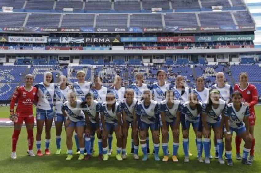 FÚTBOL FEMENIL . PUEBLA VS AMÉRICA