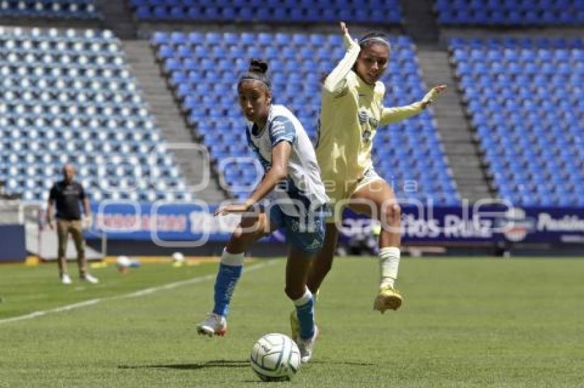 FÚTBOL FEMENIL . PUEBLA VS AMÉRICA