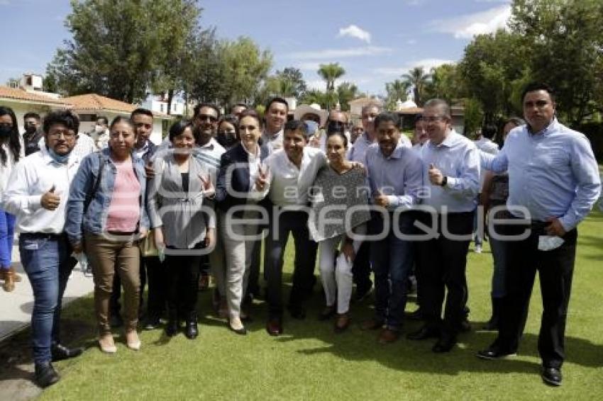 PAN . REUNIÓN DE LIDERAZGOS