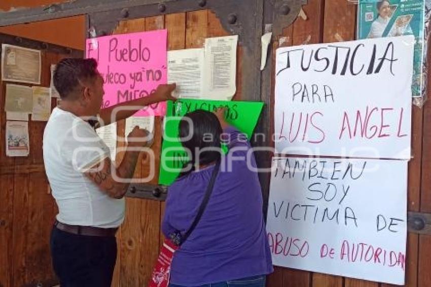 CHIAUTLA  . TOMA PALACIO MUNICIPAL