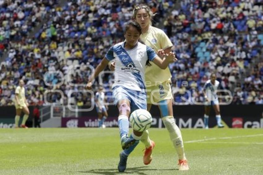 FÚTBOL FEMENIL . PUEBLA VS AMÉRICA