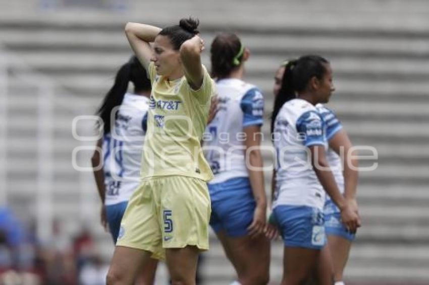 FÚTBOL FEMENIL . PUEBLA VS AMÉRICA