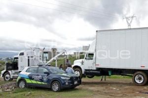 SEGURIDAD . CAMIÓN RECUPERADO