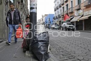 BASURA . CENTRO HISTÓRICO