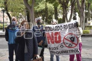 MANIFESTACIÓN PARQUÍMETROS