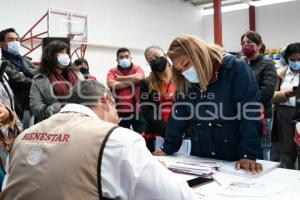 TLAXCALA . ENTREGA DE TARJETAS