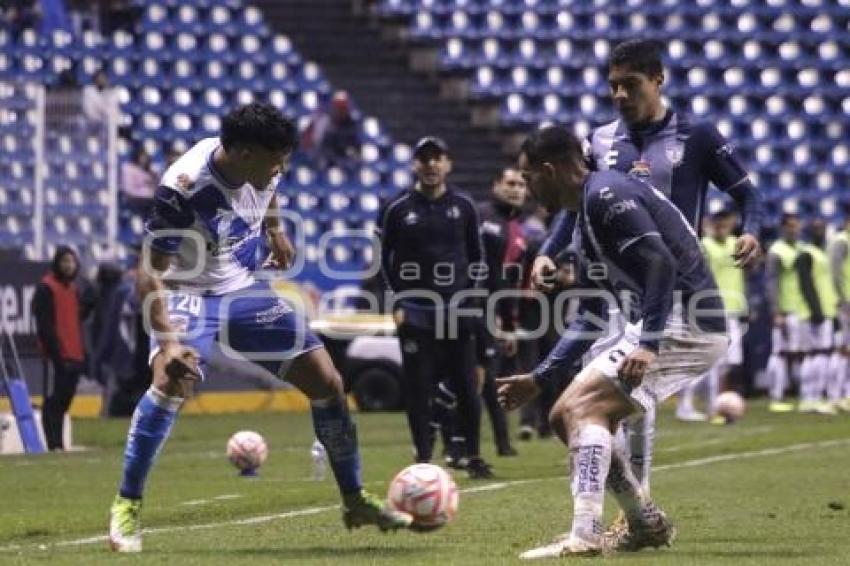 FÚTBOL . CLUB PUEBLA VS PACHUCA
