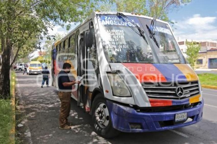 TRANSPORTE PÚBLICO . SUPERVISIÓN