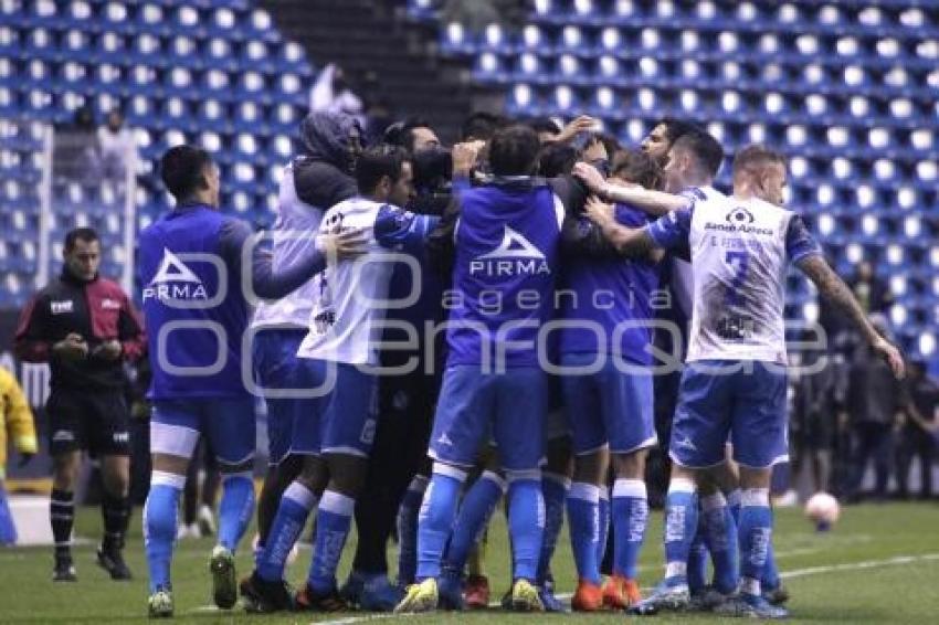 FÚTBOL . CLUB PUEBLA VS PACHUCA