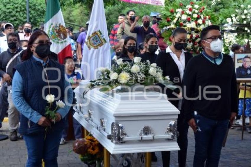 TEHUACÁN . HOMENAJE POLICÍA