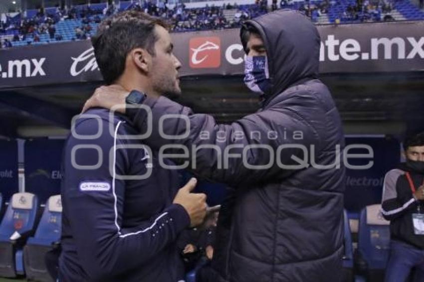 FÚTBOL . CLUB PUEBLA VS PACHUCA