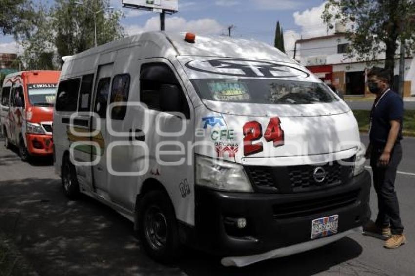 TRANSPORTE PÚBLICO . SUPERVISIÓN