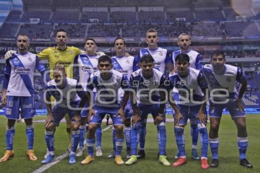 FÚTBOL . CLUB PUEBLA VS PACHUCA