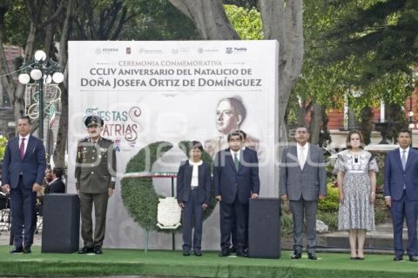 ANIVERSARIO NATALICIO . JOSEFA ORTIZ