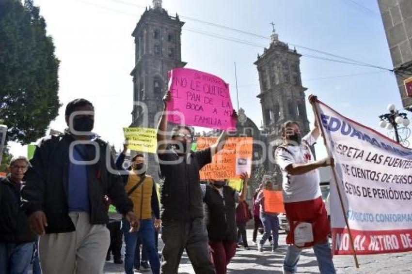 MANIFESTACIÓN VOCEADORES