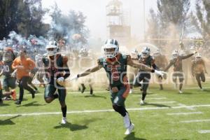 FÚTBOL AMERICANO . AZTECAS VS ÁGUILAS BLANCAS