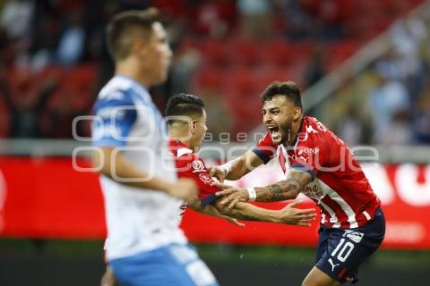 FÚTBOL . GUADALAJARA VS PUEBLA