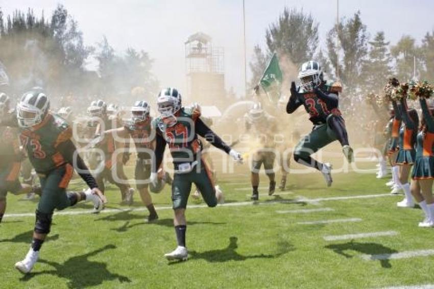 FÚTBOL AMERICANO . AZTECAS VS ÁGUILAS BLANCAS