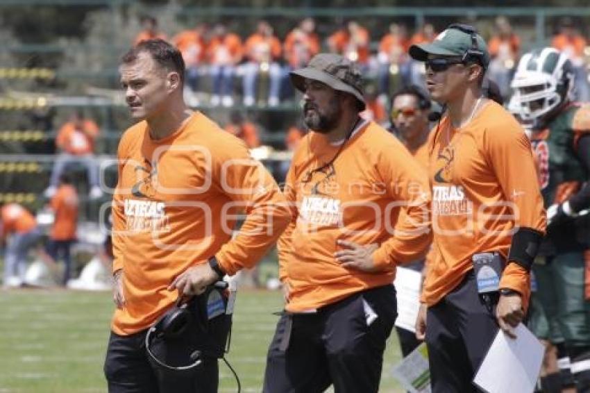 FÚTBOL AMERICANO . AZTECAS VS ÁGUILAS BLANCASE