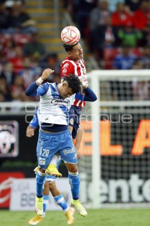 FÚTBOL . GUADALAJARA VS PUEBLA