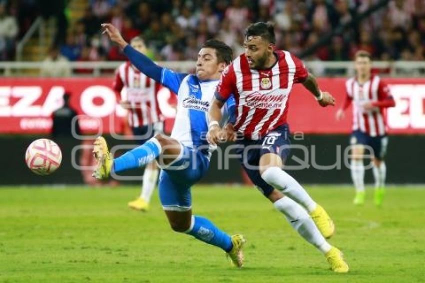 FÚTBOL . GUADALAJARA VS PUEBLA