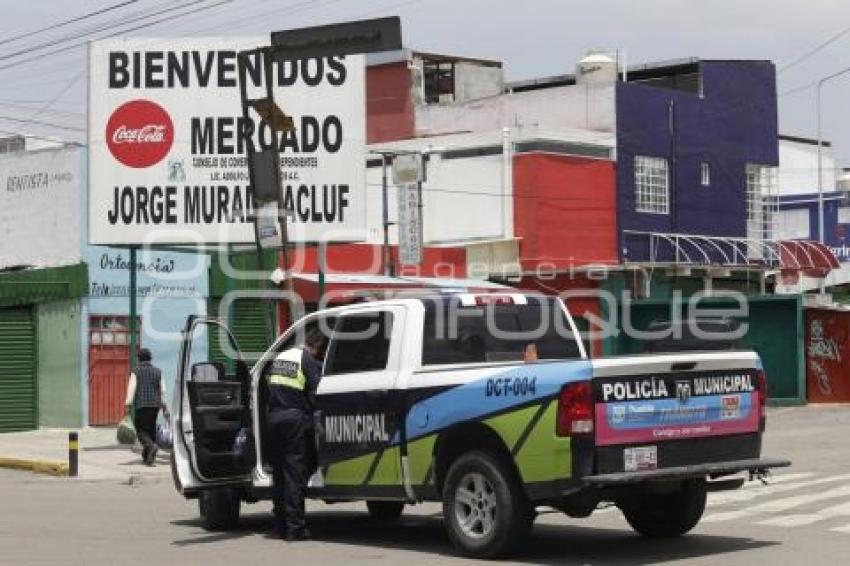 NOTA ROJA . MERCADO MORELOS