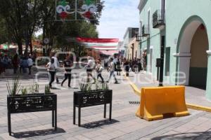 TLAXCALA . CALLES CERRADAS