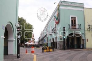 TLAXCALA . CALLES CERRADAS