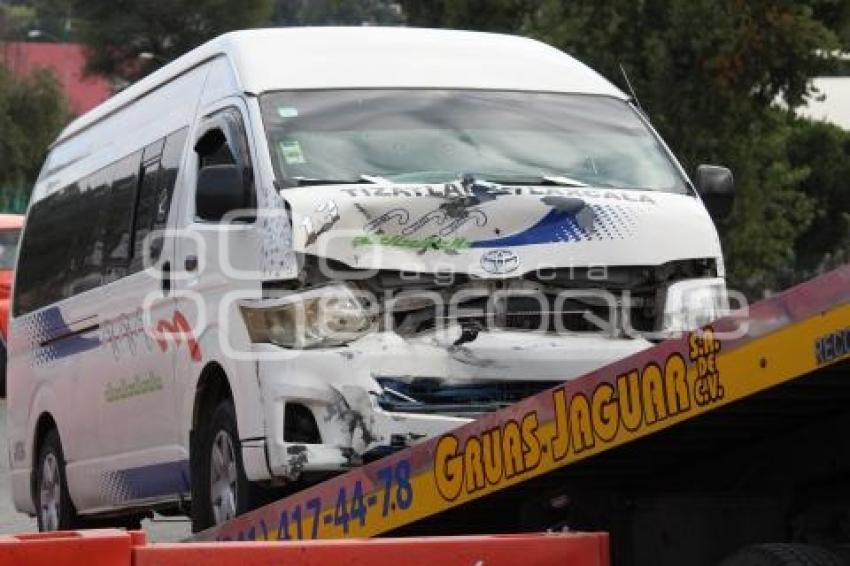 TLAXCALA . ACCIDENTE VIAL