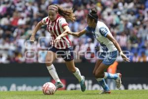 FÚTBOL FEMENIL . PUEBLA VS CHIVAS