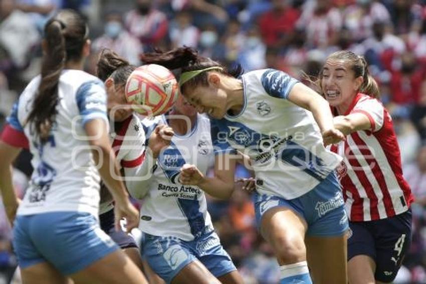 FÚTBOL FEMENIL . PUEBLA VS CHIVAS