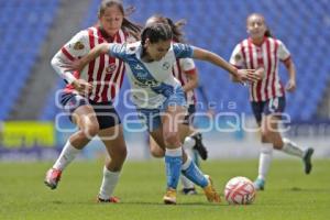 FÚTBOL FEMENIL . PUEBLA VS CHIVAS