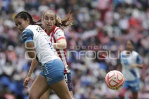 FÚTBOL FEMENIL . PUEBLA VS CHIVAS