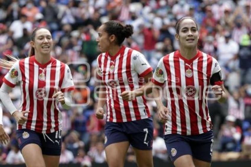 FÚTBOL FEMENIL . PUEBLA VS CHIVAS