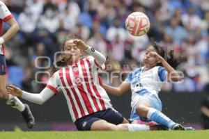 FÚTBOL FEMENIL . PUEBLA VS CHIVAS